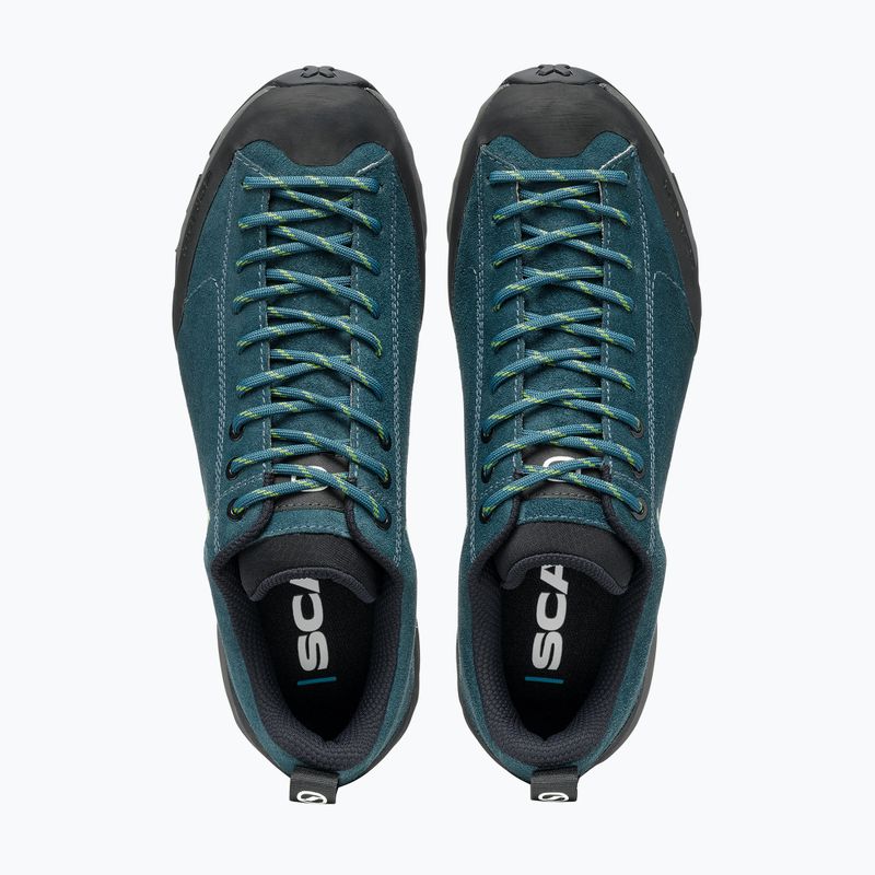 SCARPA Mojito Trail da uomo, stivali da trekking verde petrolio/verde chiaro 14
