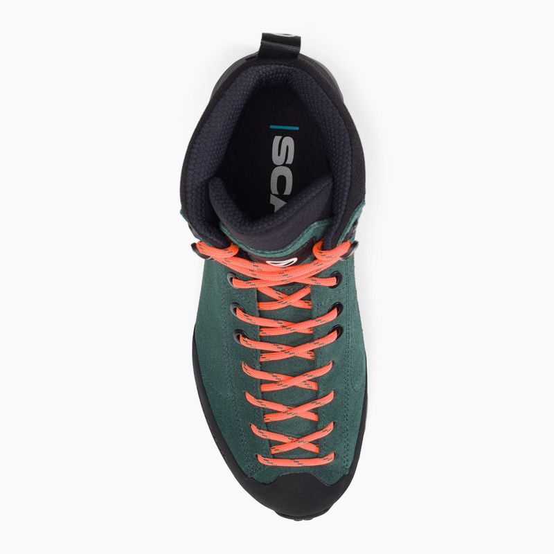 Stivali da trekking da donna SCARPA Mojito Hike GTX verde botanico/arancio 6