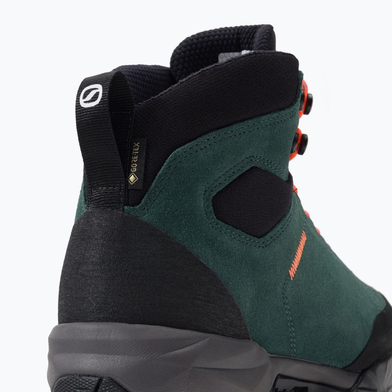 Stivali da trekking da donna SCARPA Mojito Hike GTX verde botanico/arancio 8