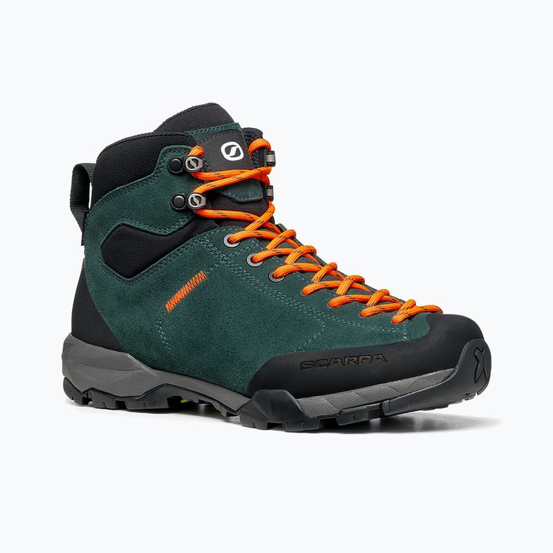 Stivali da trekking da donna SCARPA Mojito Hike GTX verde botanico/arancio 9