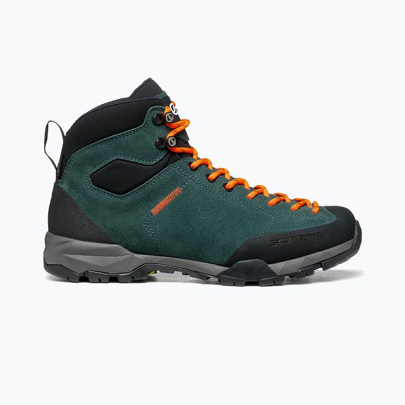 Stivali da trekking da donna SCARPA Mojito Hike GTX verde botanico/arancio 10