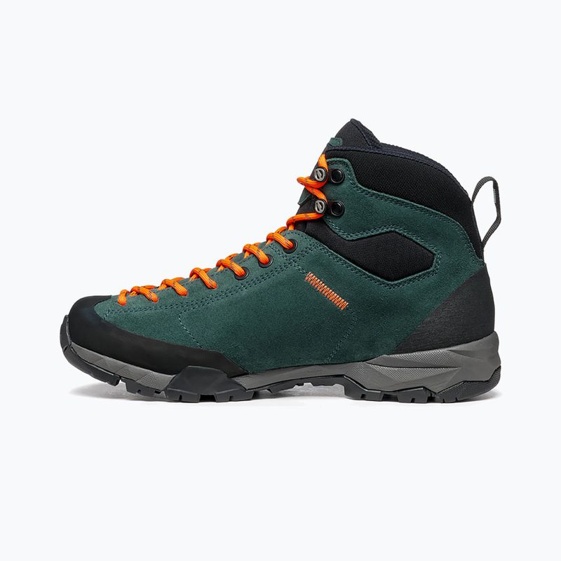 Stivali da trekking da donna SCARPA Mojito Hike GTX verde botanico/arancio 11