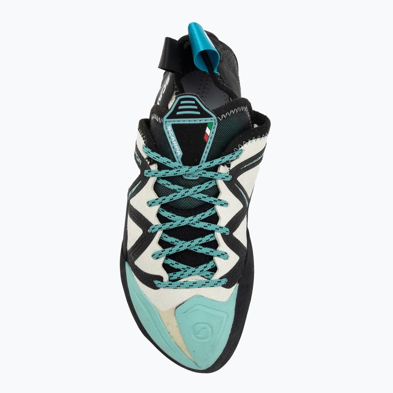 Scarpette da arrampicata donna SCARPA Vapor smoke/yellow 5