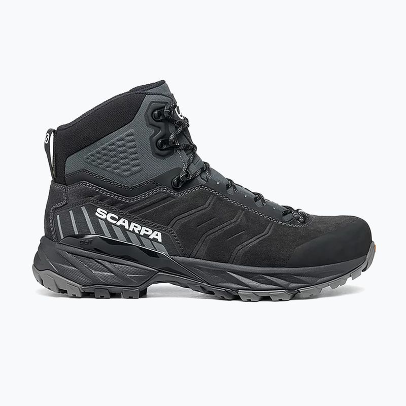 Scarponi da trekking da uomo SCARPA Rush TRK GTX antracite scuro/nero 12