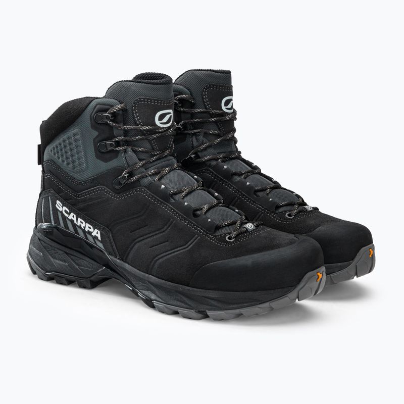 Scarponi da trekking da uomo SCARPA Rush TRK GTX antracite scuro/nero 4