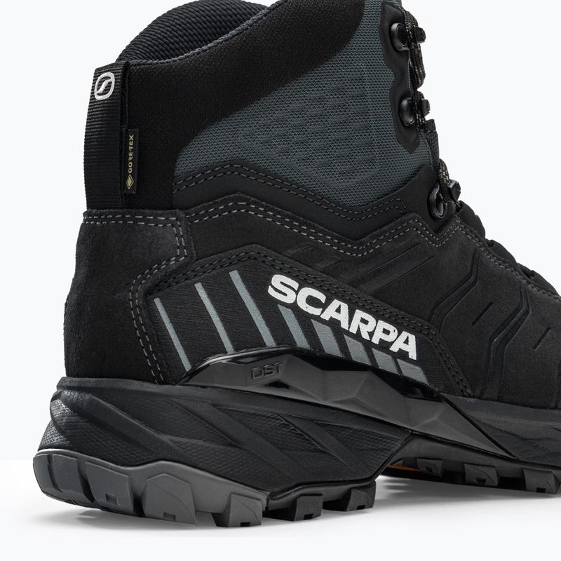 Scarponi da trekking da uomo SCARPA Rush TRK GTX antracite scuro/nero 8