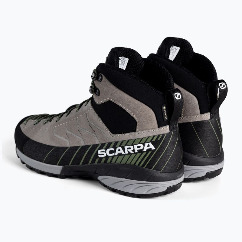 Scarpe da avvicinamento da uomo SCARPA Mescalito Mid GTX taupe/forest 3