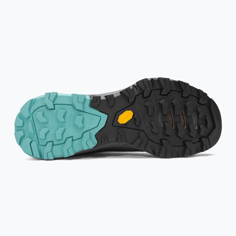 Stivali da trekking da donna SCARPA Rapid Mid GTX antracite/turchese 5