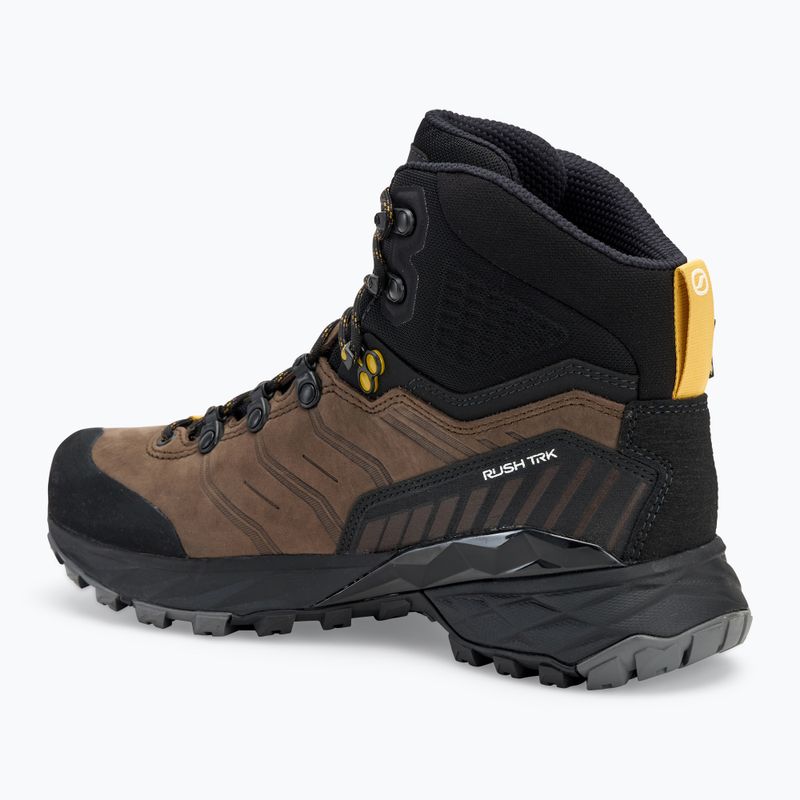 Scarponi da trekking da uomo SCARPA Rush TRK Pro GTX vulcano/senape 3