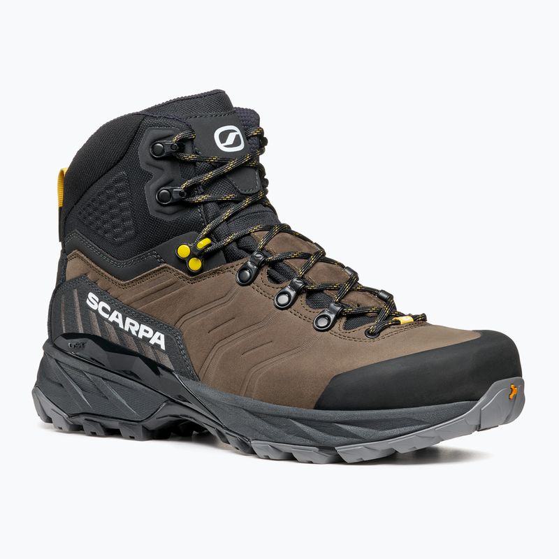 Scarponi da trekking da uomo SCARPA Rush TRK Pro GTX vulcano/senape 8