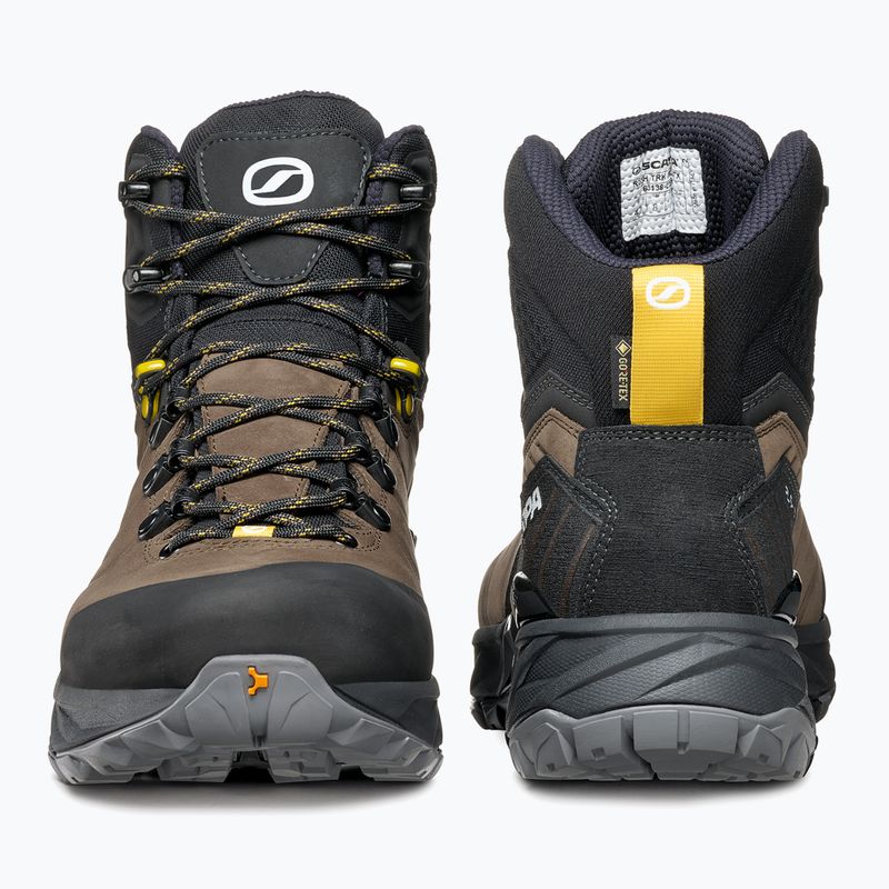 Scarponi da trekking da uomo SCARPA Rush TRK Pro GTX vulcano/senape 11