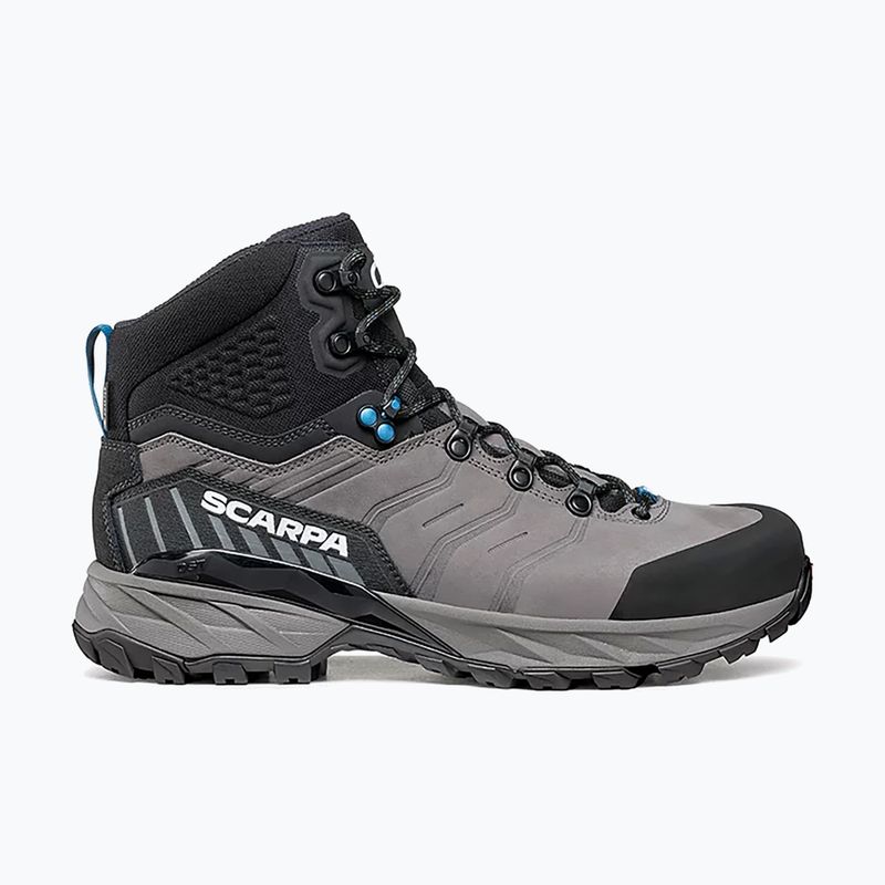 Scarponi da trekking da uomo SCARPA Rush TRK Pro GTX smoke/lake blue 12