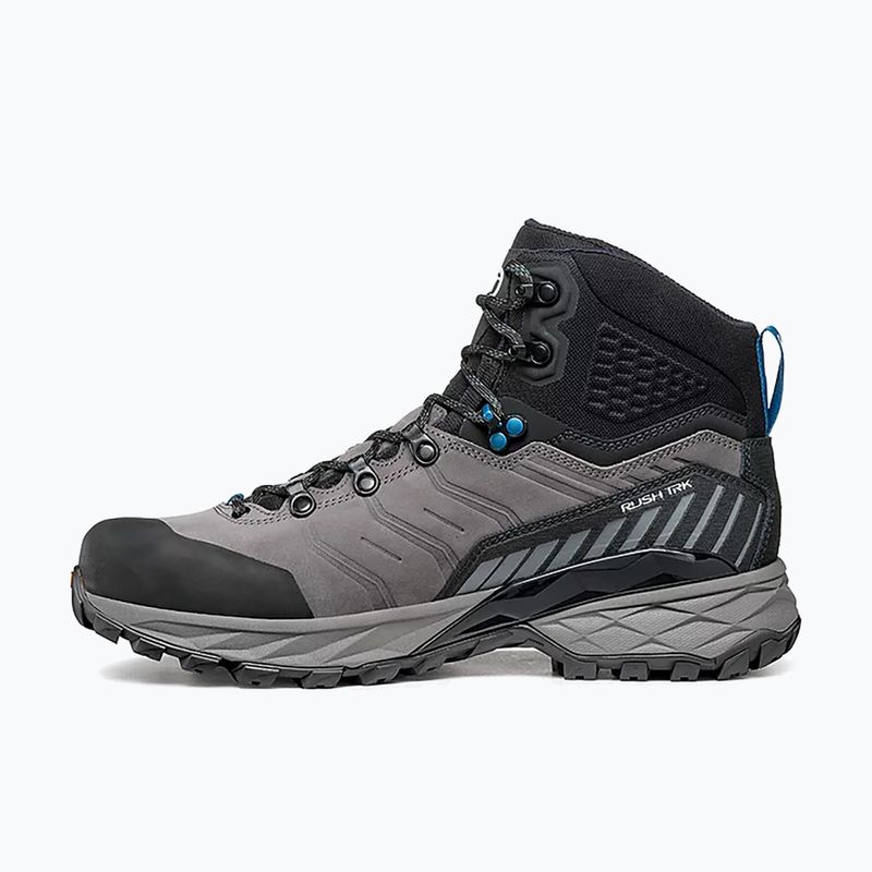 Scarponi da trekking da uomo SCARPA Rush TRK Pro GTX smoke/lake blue 13