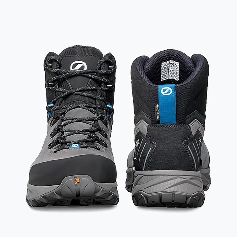 Scarponi da trekking da uomo SCARPA Rush TRK Pro GTX smoke/lake blue 14