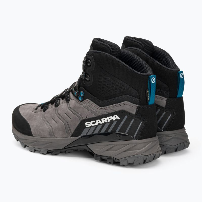 Scarponi da trekking da uomo SCARPA Rush TRK Pro GTX smoke/lake blue 3