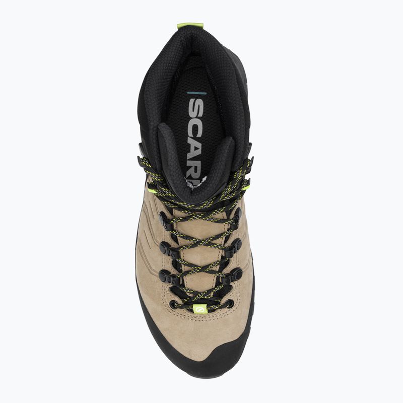 Scarpe da trekking da donna SCARPA Rush TRK Pro GTX stone/sunny lime 6