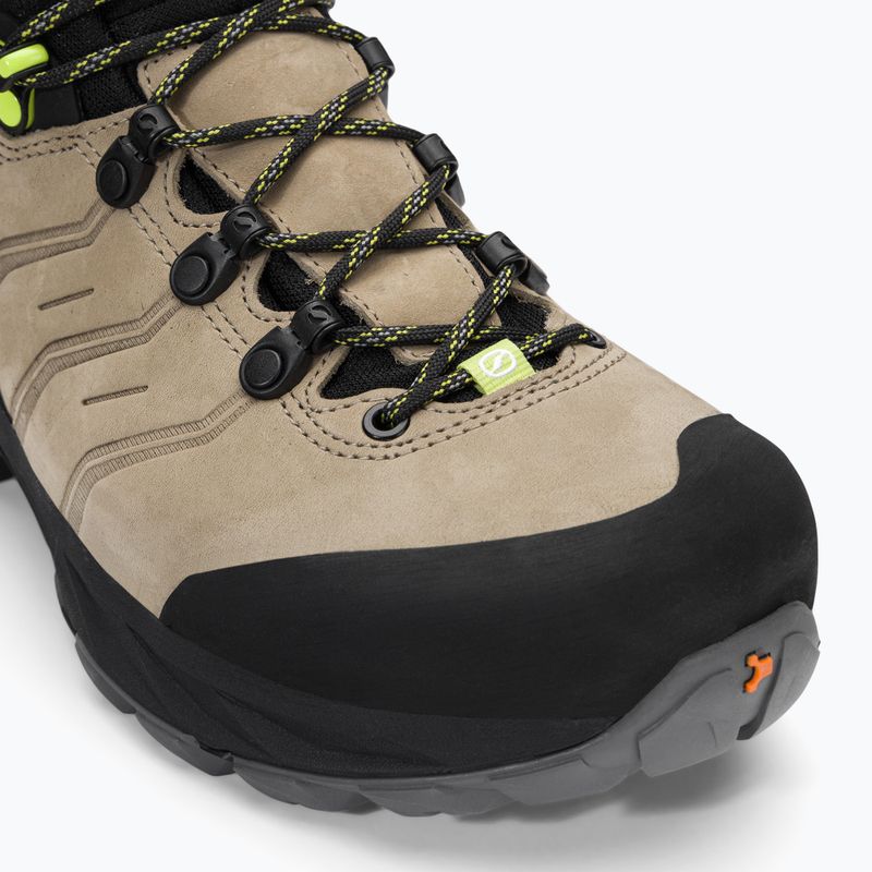 Scarpe da trekking da donna SCARPA Rush TRK Pro GTX stone/sunny lime 7