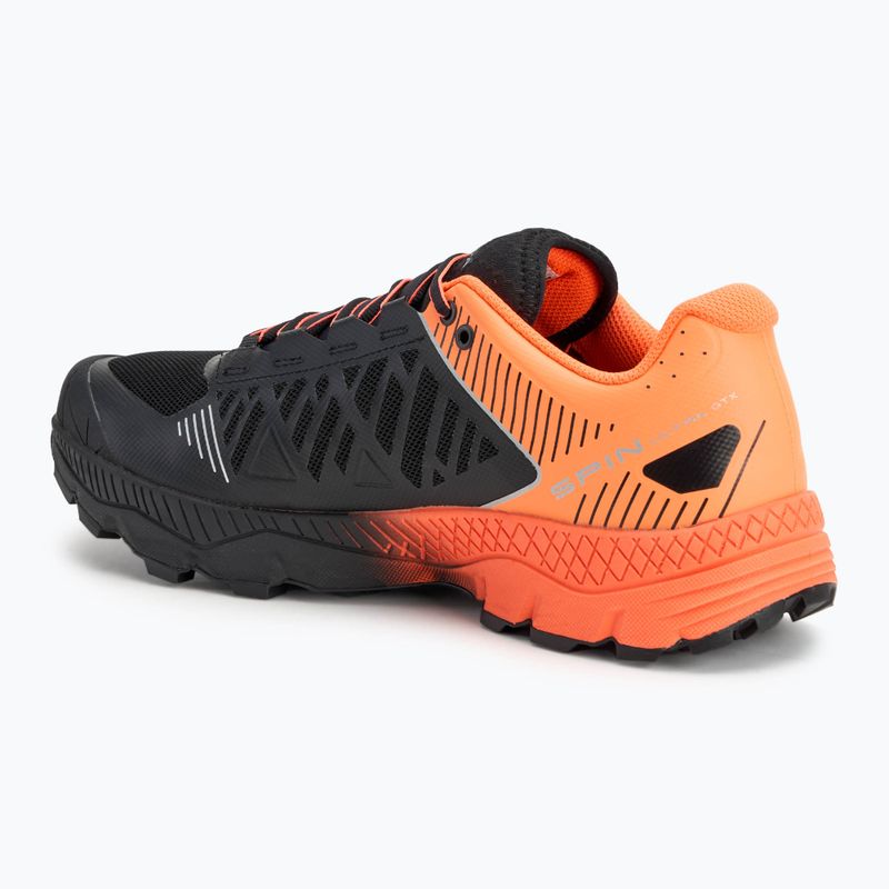 Scarpe da corsa da uomo SCARPA Spin Ultra GTX arancione fluo/nero 3