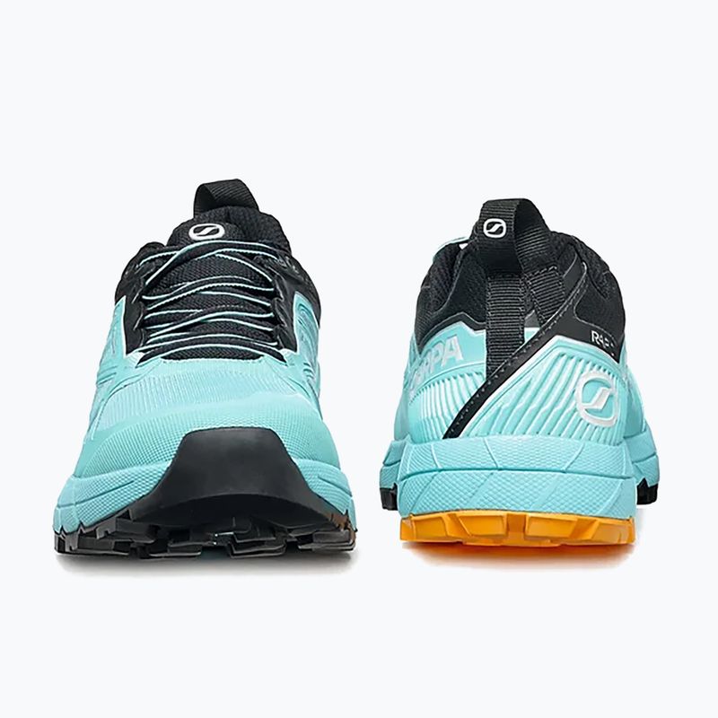 Scarponi da trekking da donna SCARPA Rapid aqua/arancio solare 14