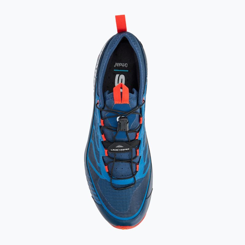 Scarpe da corsa da uomo SCARPA Ribelle Run GTX blu/arancio piccante 5