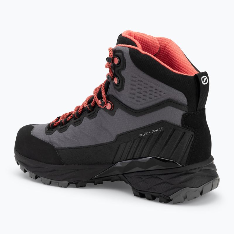 Scarpe da trekking da donna SCARPA Rush TRK LT GTX grigio/corallo 3