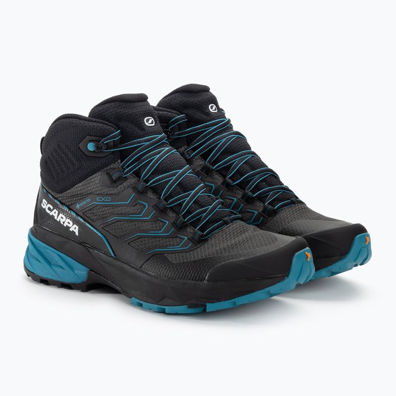 Scarponi da trekking da uomo SCARPA Rush 2 Mid GTX antracite/ottanio 4