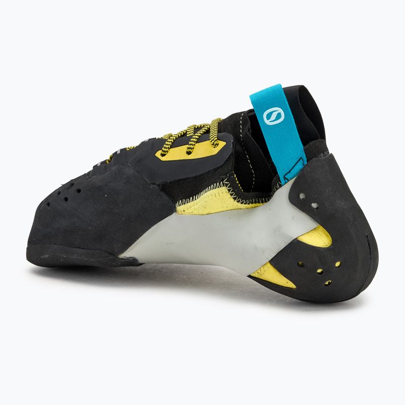SCARPA Veloce L scarpa da arrampicata nera/gialla 3