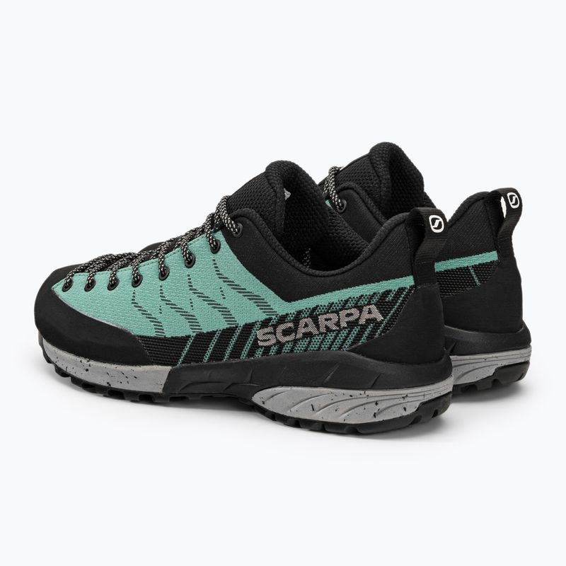 Stivali da trekking da donna SCARPA Mescalito Planet jade/nero 3