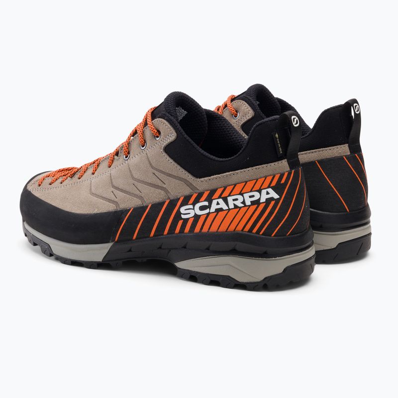 Scarponi da trekking da uomo SCARPA Mescalito TRK L GTX taupe/rust 3