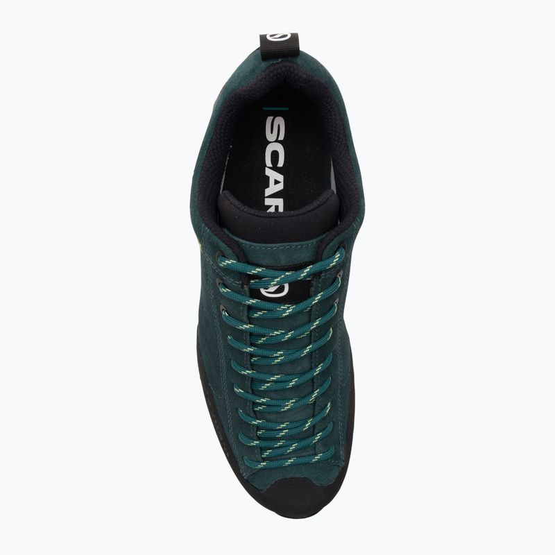 SCARPA Mojito Trail da uomo, stivali da trekking verde petrolio/verde chiaro 6