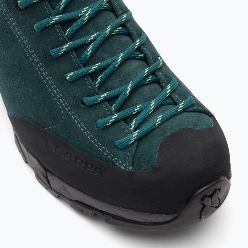 SCARPA Mojito Trail da uomo, stivali da trekking verde petrolio/verde chiaro 7