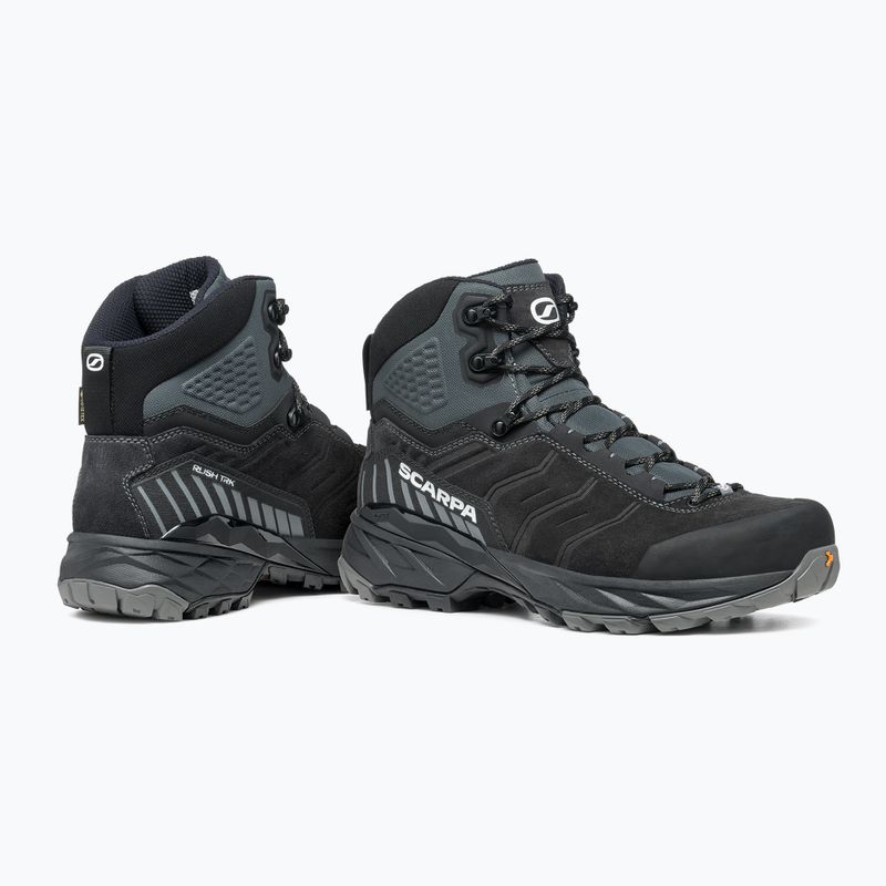 Scarpe da trekking uomo SCARPA Rush TRK GTX dark anthracite/black 11