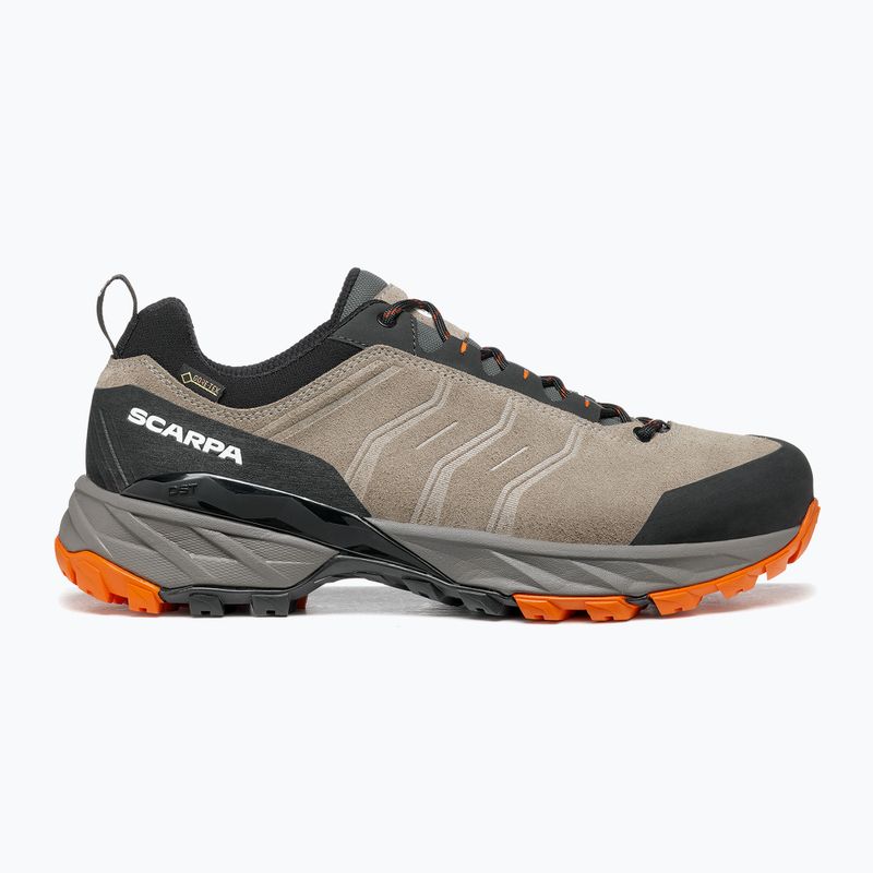 Scarponi da trekking da uomo SCARPA Rush Trail GTX taupe/mango 11