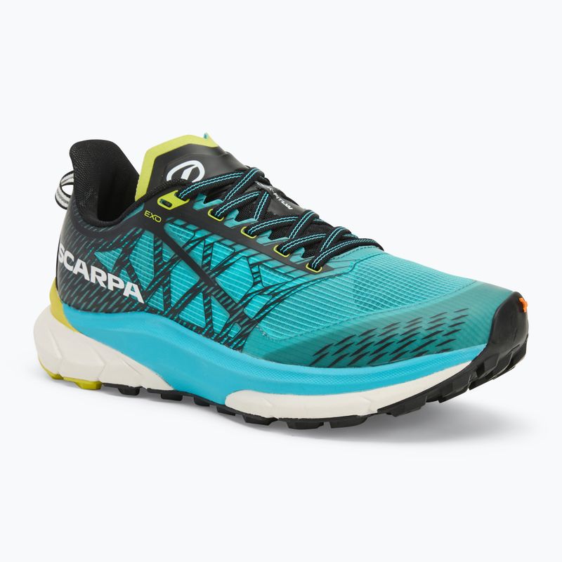 Scarpa da corsa SCARPA Golden Gate 2 ATR azure / lime da uomo