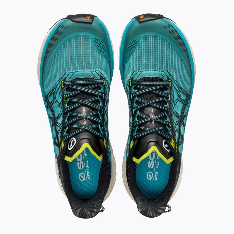 Scarpa da corsa SCARPA Golden Gate 2 ATR azure / lime da uomo 12