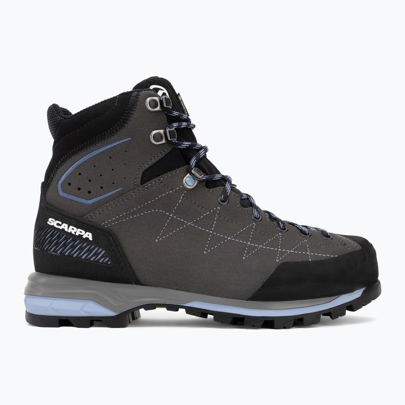 Scarpe da avvicinamento da donna SCARPA Zodiac TRK GTX antracite/lavanda 2