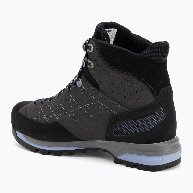 Scarpe da avvicinamento da donna SCARPA Zodiac TRK GTX antracite/lavanda 3