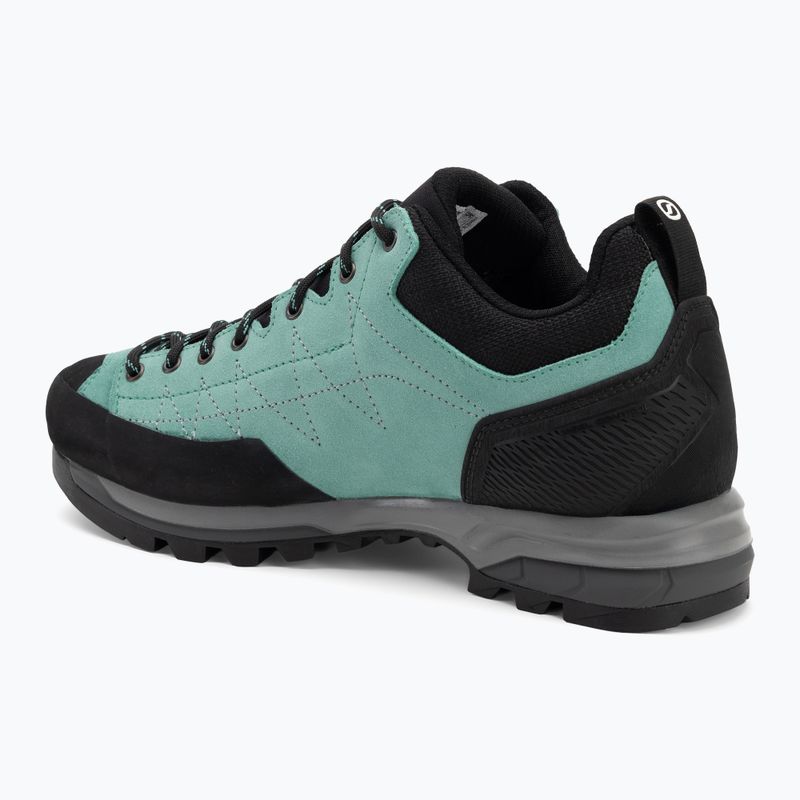 Scarpe da avvicinamento da donna SCARPA Zodiac waterfall/nero 3