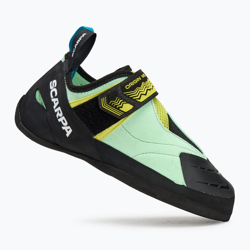 Scarpe da arrampicata da donna SCARPA Origin VS verde pastello/lime 2