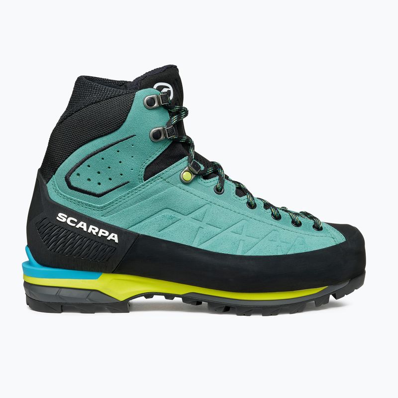 Scarponi da alpinismo uomo SCARPA Zodiac Tech GTX waterfall/black 2