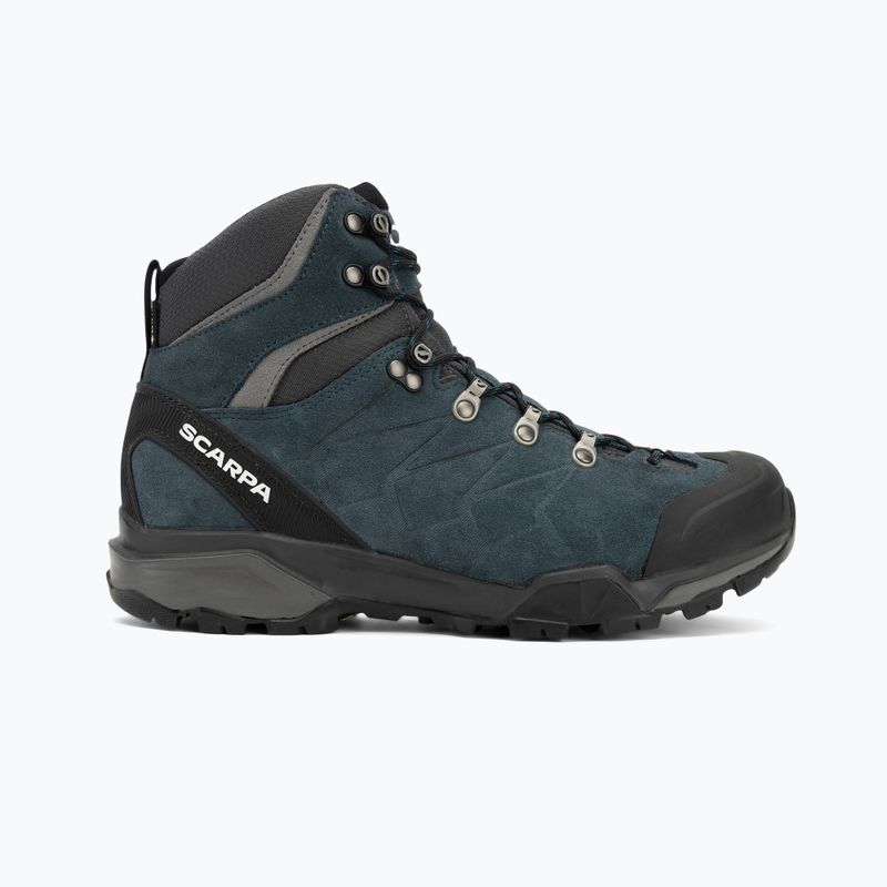 Scarponi da trekking da uomo SCARPA ZG Trek GTX ottanio/grigio 2