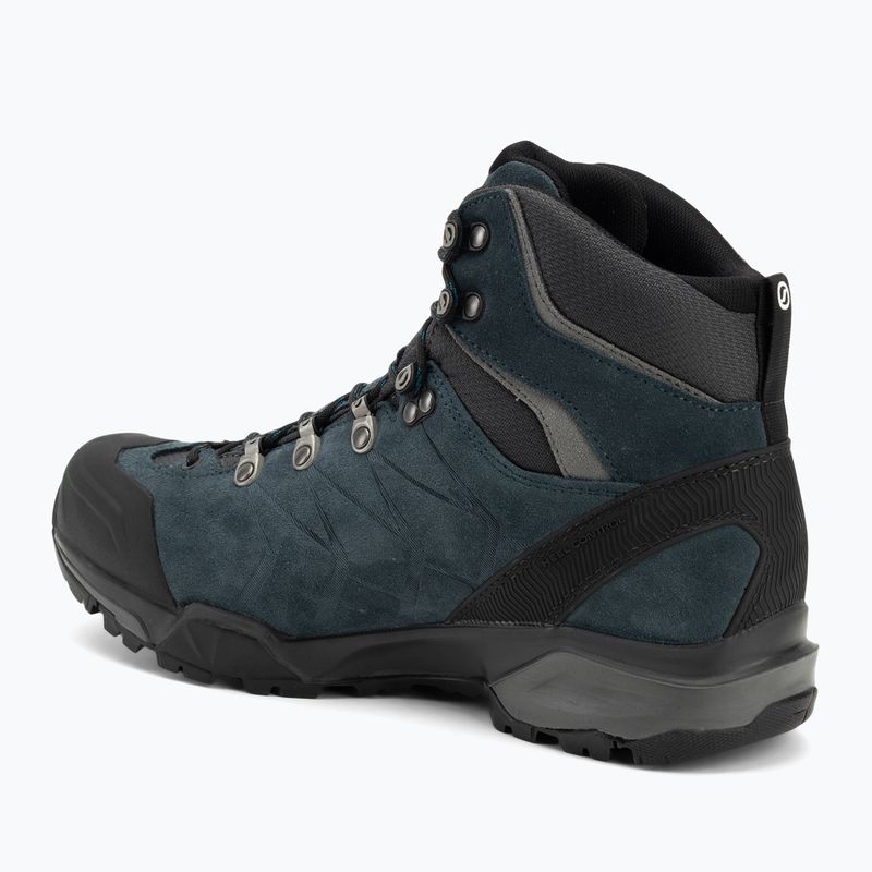 Scarponi da trekking da uomo SCARPA ZG Trek GTX ottanio/grigio 3