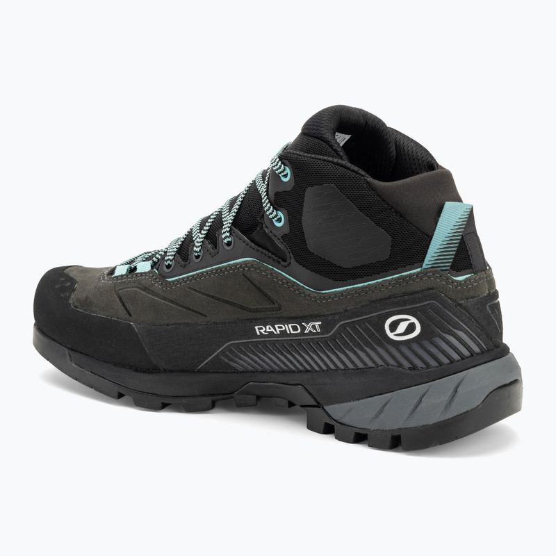 Scarpe da avvicinamento SCARPA Rapid XT Mid GTX shark/aqua donna 3