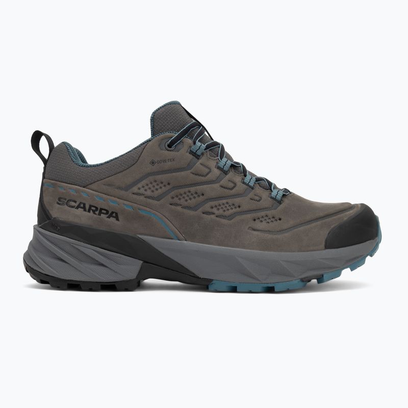 Scarponi da trekking da uomo SCARPA Rush 2 Pro GTX titanio/oceano 2