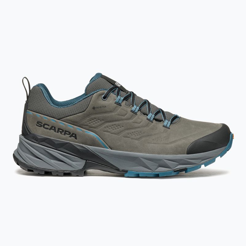 Scarponi da trekking da uomo SCARPA Rush 2 Pro GTX titanio/oceano 8