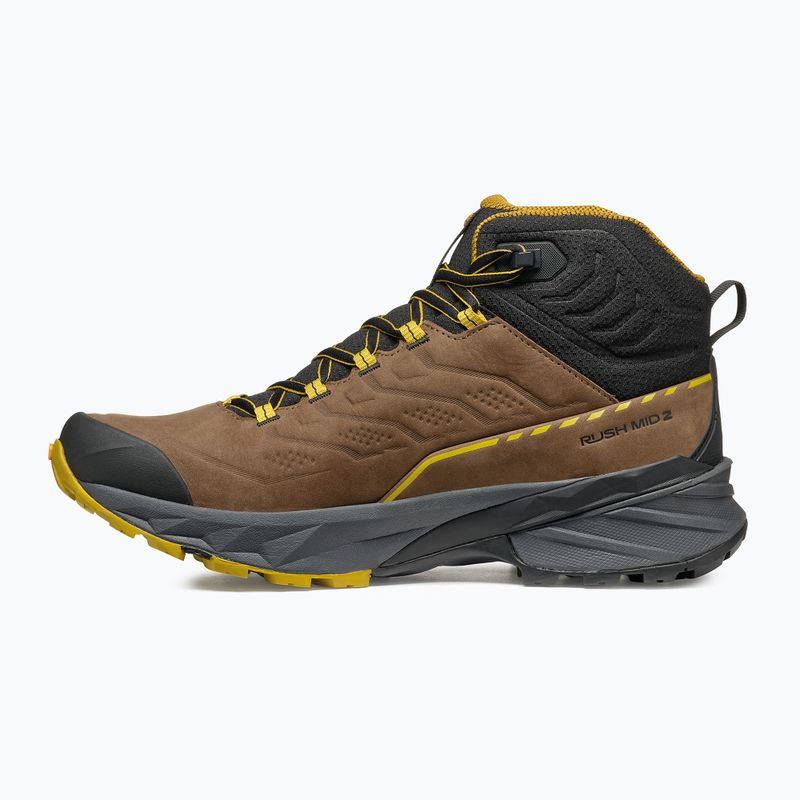 Scarpe da trekking uomo SCARPA Rush 2 Pro Mid GTX brown/sulphur 3