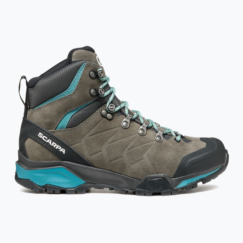 Scarponi da trekking da donna SCARPA ZG Trek GTX titanio/icefalo 9