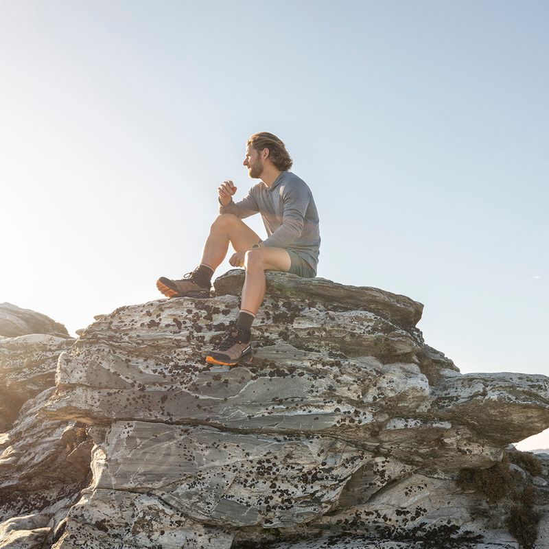 Scarpe da trekking uomo SCARPA Rush TRK GTX brown/orange 15