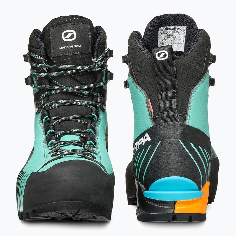 Scarponi da alpinismo donna SCARPA Ribelle Lite HD aqua green/aqua green 5