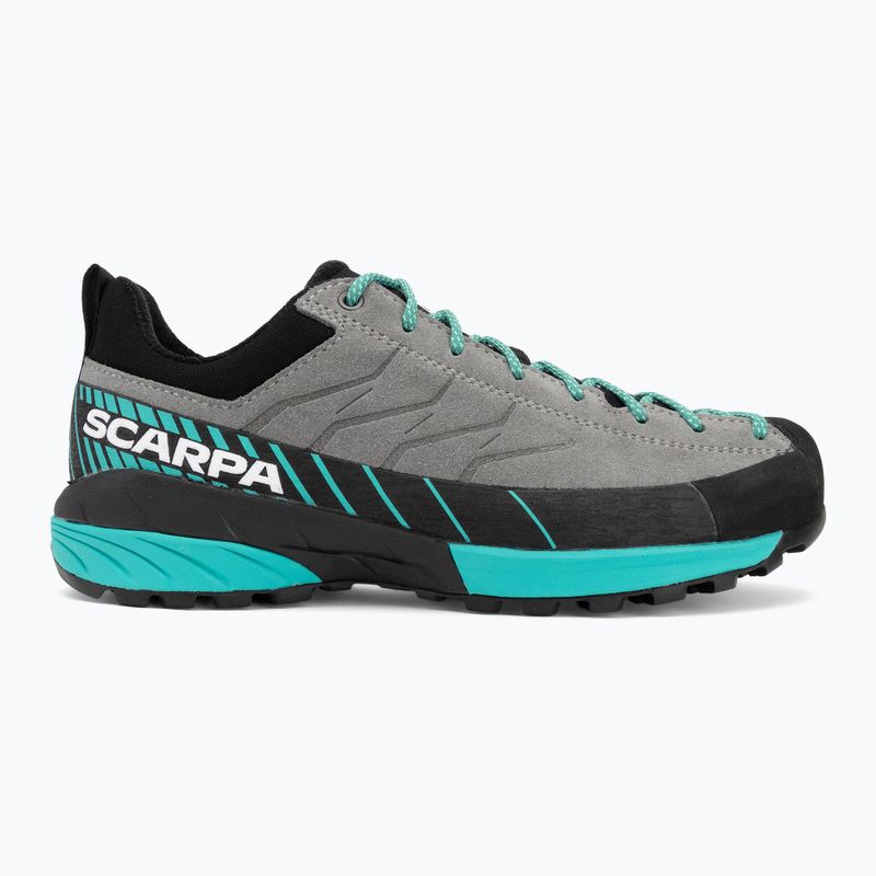 Scarpe da avvicinamento da donna SCARPA Mescalito smoke/tropical green 2
